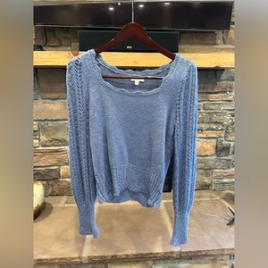 Women’s Blue Knit Sweater